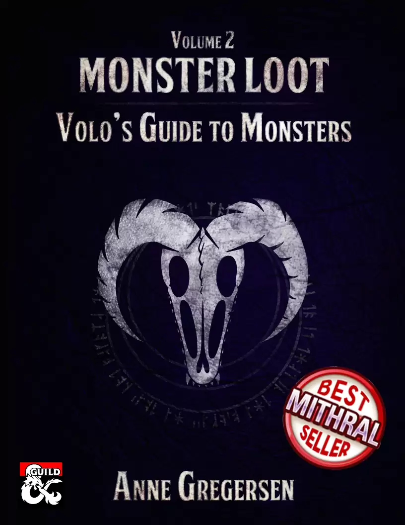 Monster Loot Vol. 2 – Volo's Guide to Monsters - Dungeon Masters
