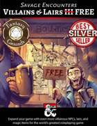 Villains & Lairs III FREE (Fantasy Grounds)