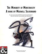 Monster Manual Expansion: Minority of Monstrosity