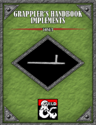 Grappler's Handbook Implement Tonfa