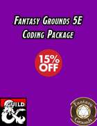 Fantasy Grounds 5E Coding [BUNDLE]