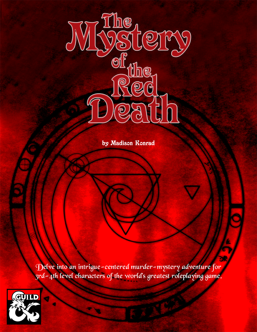 The Mystery of the Red Death Dungeon Masters Guild DriveThruRPG