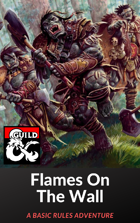 Flames on the Wall - A Basic Rules Adventure