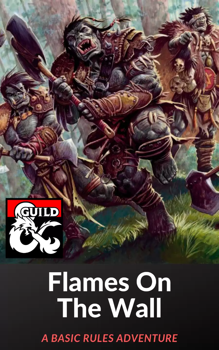 Flames Wall.pdf Flames on the Wall - A Basic Rules Adventure - Dungeon Masters Guild ...