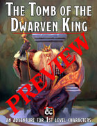 [Preview] The Tomb of the Dwarven King