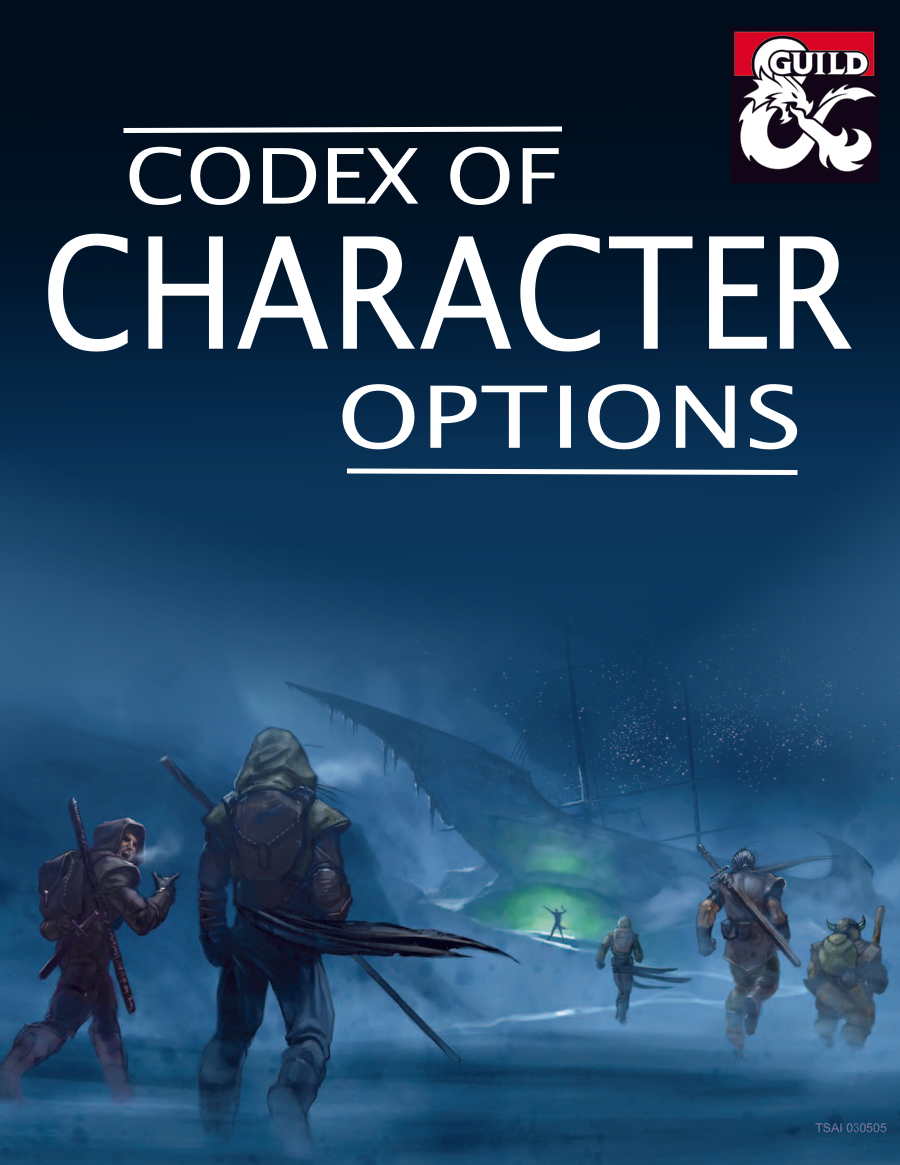Codex of Character Options [BUNDLE] - Dungeon Masters Guild | DriveThruRPG