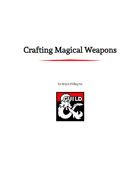 Crafting Magical Weapons