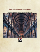 The Archives of Arastranu