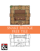 Snake Temple Bridge (5x5 Tile)  Dungeon Squares