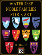 Waterdeep Nobles Heraldry Stock Art