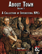 About Town NPCs - Volume 1