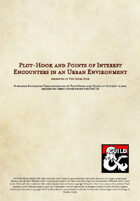 Plot-Hook and Points of Interest Encounters in an Urban Environment