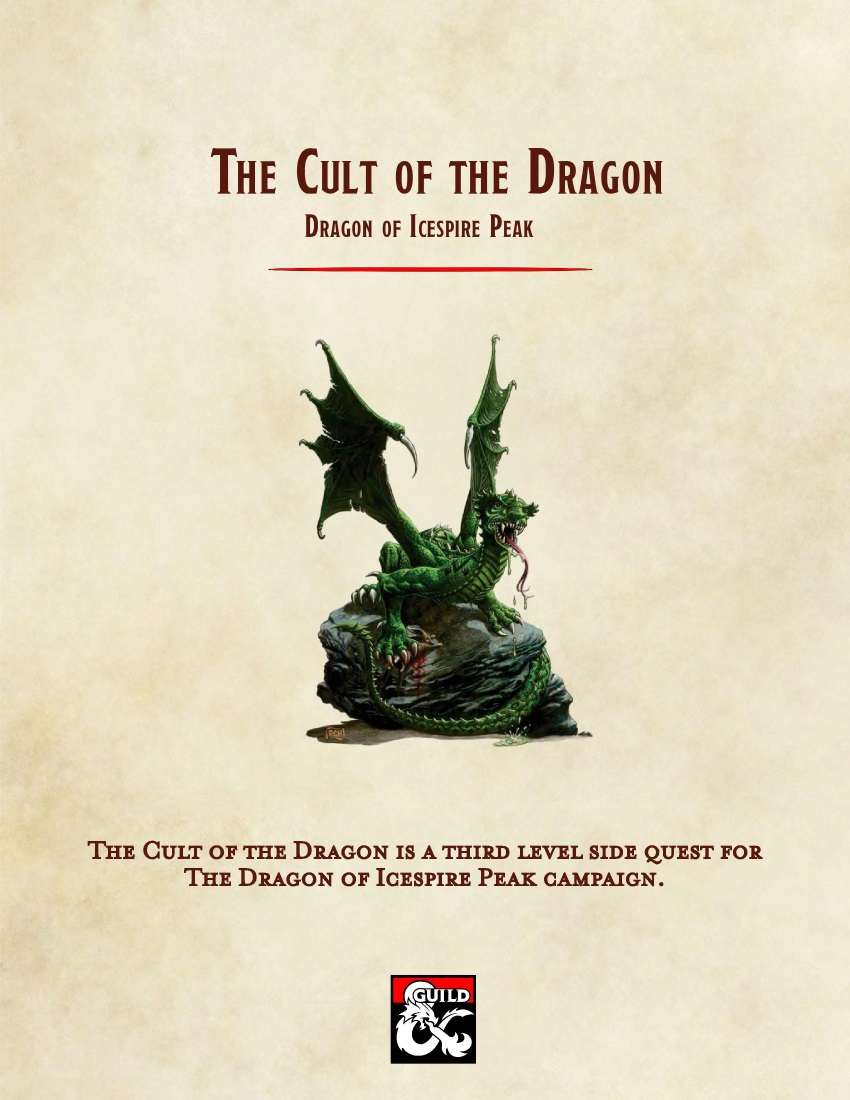 The Cult of the Dragon - Dungeon Masters Guild | DriveThruRPG