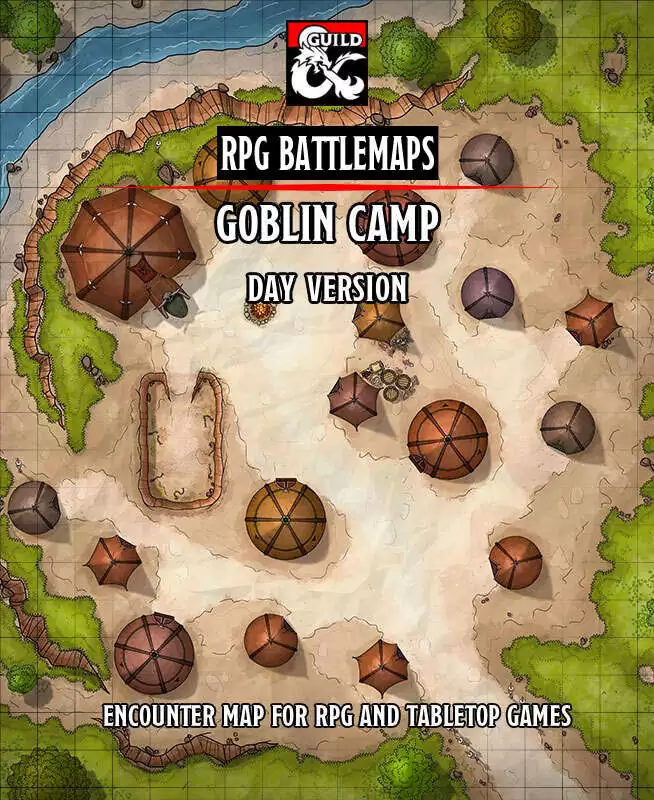 Goblin Camp (Day) - Dungeon Masters Guild | DriveThruRPG