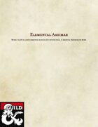 Elemental Aasimar - 4 Playable Races