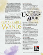 The Emporium of Uncanny Magic — Remarkable Wands