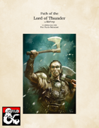 Barbarian: Path of the Lord of Thunder
