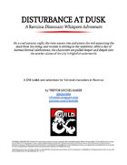 Disturbance at Dusk