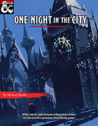 One Night in the City: Urban Encounters of the Wild Kind