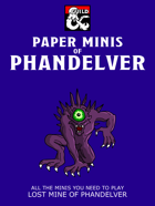 Paper Minis of Phandelver (Starter Set - Lost Mine of Phandelver)