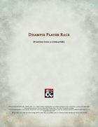 Dhampir Player Race