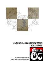 Eberron Adventurer Maps - Khorvaire
