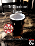 To Account for Taverns