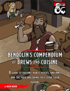 Bendolin's Compendium of Brews and Cuisine