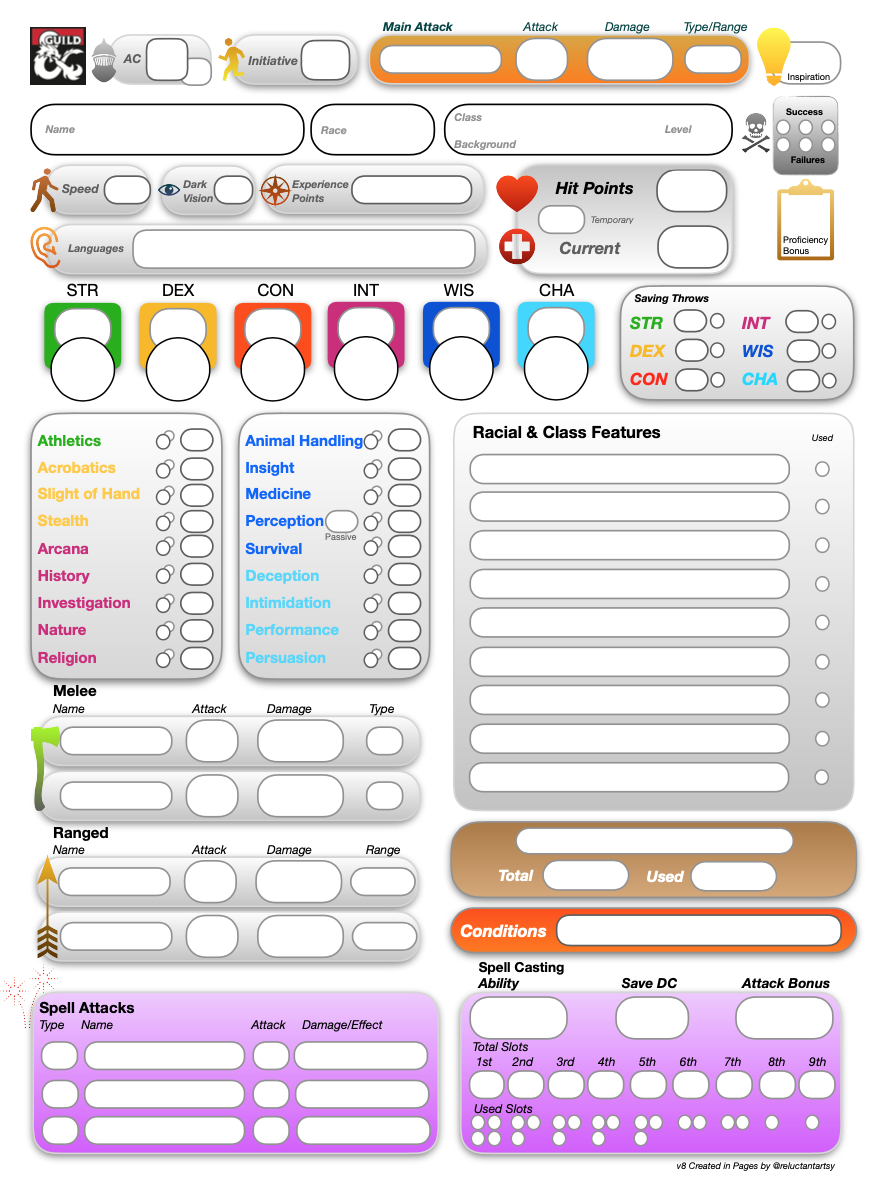 Dnd лист персонажа. ДНД навыки 5 редакция. Чарник на английском ДНД 5. Лист персонажа Паладин ДНД 5. Чек лист персонажа.