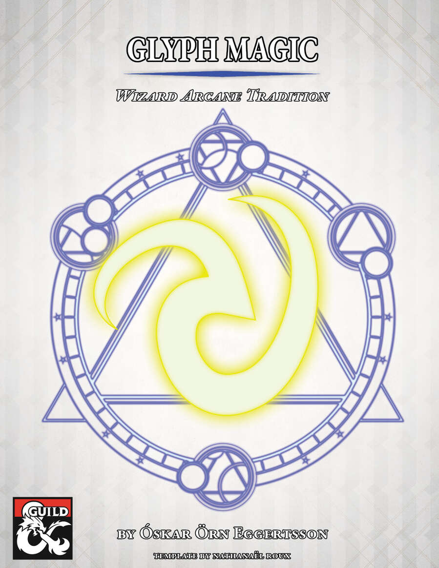 Glyph Magic - Arcane Tradition for Wizards - Dungeon Masters Guild ...