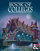 Book of Colleges (5e Bard Subclasses)