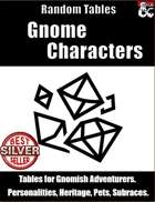Gnome Characters - Random Tables