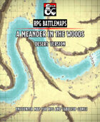 A meander in the woods - Desert