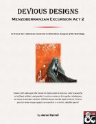 Devious Designs - Menzoberranzan Excursion Act 2