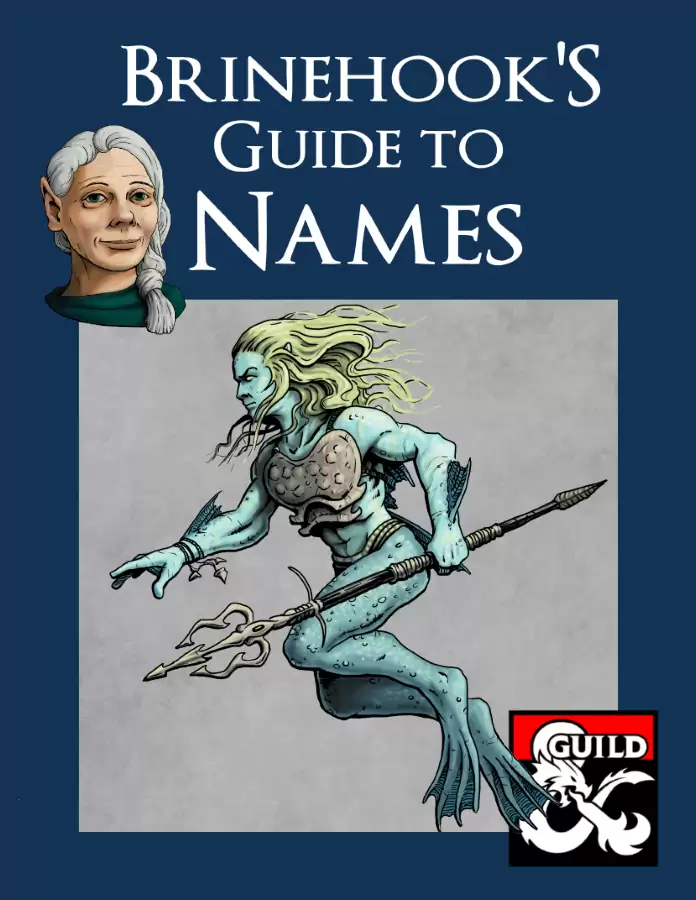 Brinehook's Guide to Names - Dungeon Masters Guild | Pegasus Digital