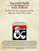 Sacred Oath: Oath of Blood