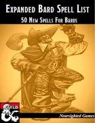 Expanded Bard Spell List: 50 New Spells for Bards