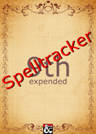Spelltracker - Easy way to manage your Spell Slots