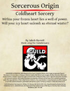 Sorcerous Origin: Coldheart Sorcery