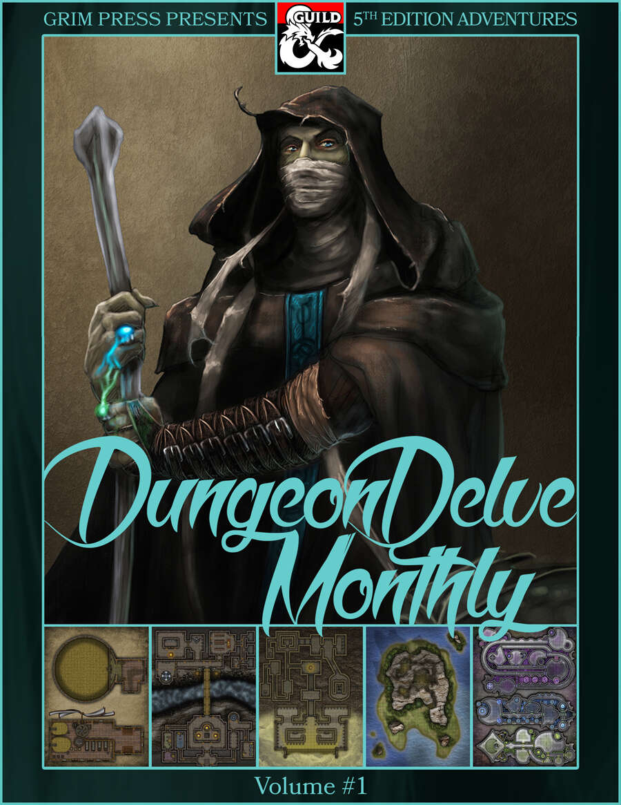 Dungeon Delve Monthly #1.01 - Dungeon Masters Guild | DriveThruRPG