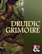 Druidic Grimoire (5e)