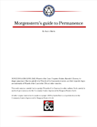 Morgenstern’s guide to Permanence