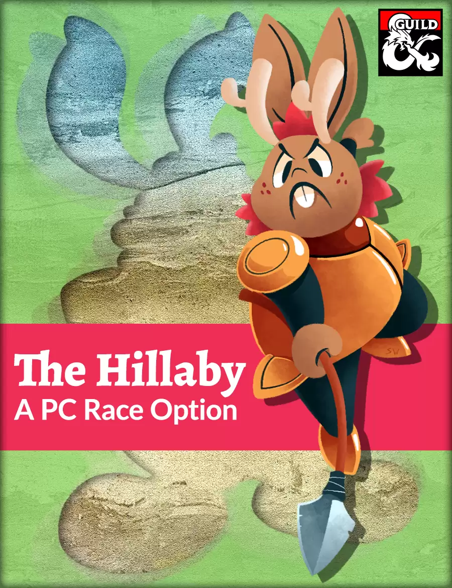 Rubby The Rabbit Races Hillabies (Playable Rabbit Folk Race) - Dungeon Masters Guild ...