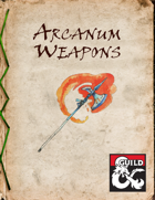Arcanum Weapons