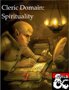 Cleric: Spirituality Domain