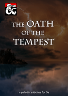 The Oath of the Tempest