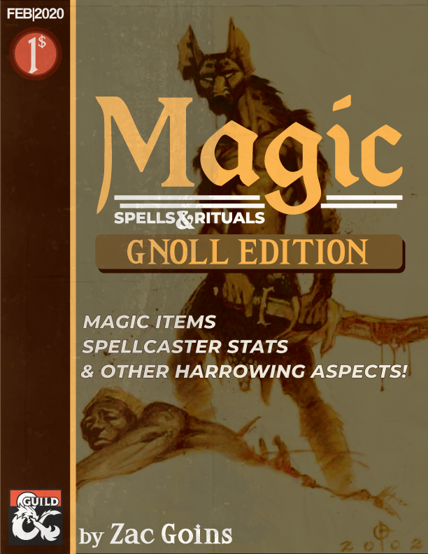 Magic Gnoll Edition Dungeon Masters Guild Drivethrurpg
