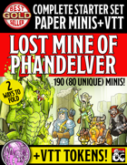Starter Set Paper Miniatures: Lost Mines of Phandelver