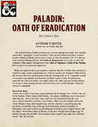 Paladin: Oath of Eradication