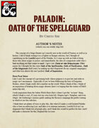 Paladin: Oath of the Spellguard